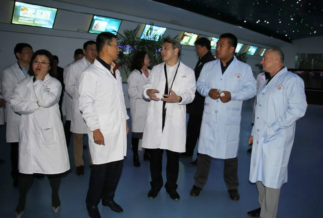 中国工商银行山东省分行行长付捷一行到6008集团官方网站生物集团调研   6008集团官方网站生物集团|贡献医疗科技 包管人类康健