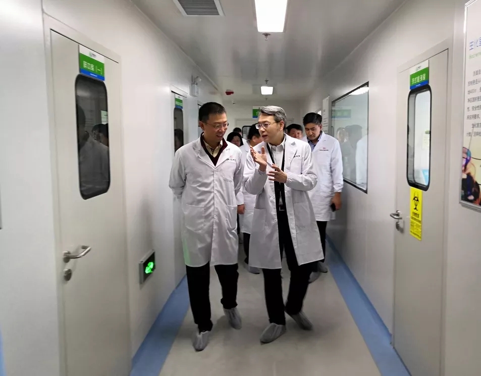 中国工商银行山东省分行行长付捷一行到6008集团官方网站生物集团调研   6008集团官方网站生物集团|贡献医疗科技 包管人类康健