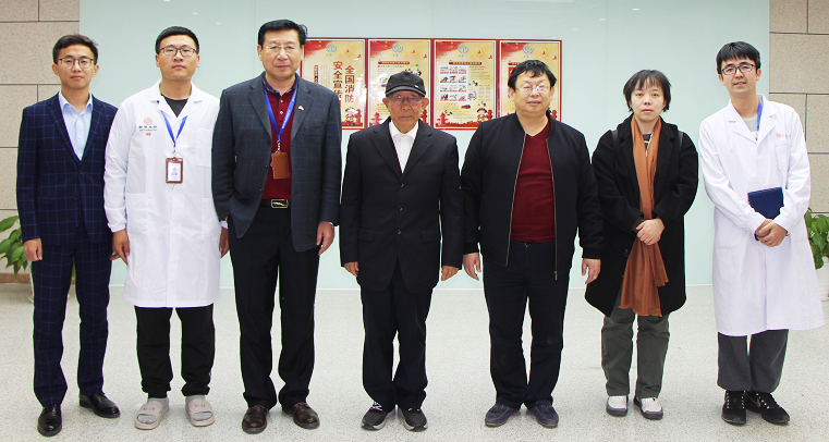 中国科学院刘以训院士莅临6008集团官方网站生物集团北京公司调研指导科研建设   6008集团官方网站生物集团|贡献医疗科技 包管人类康健